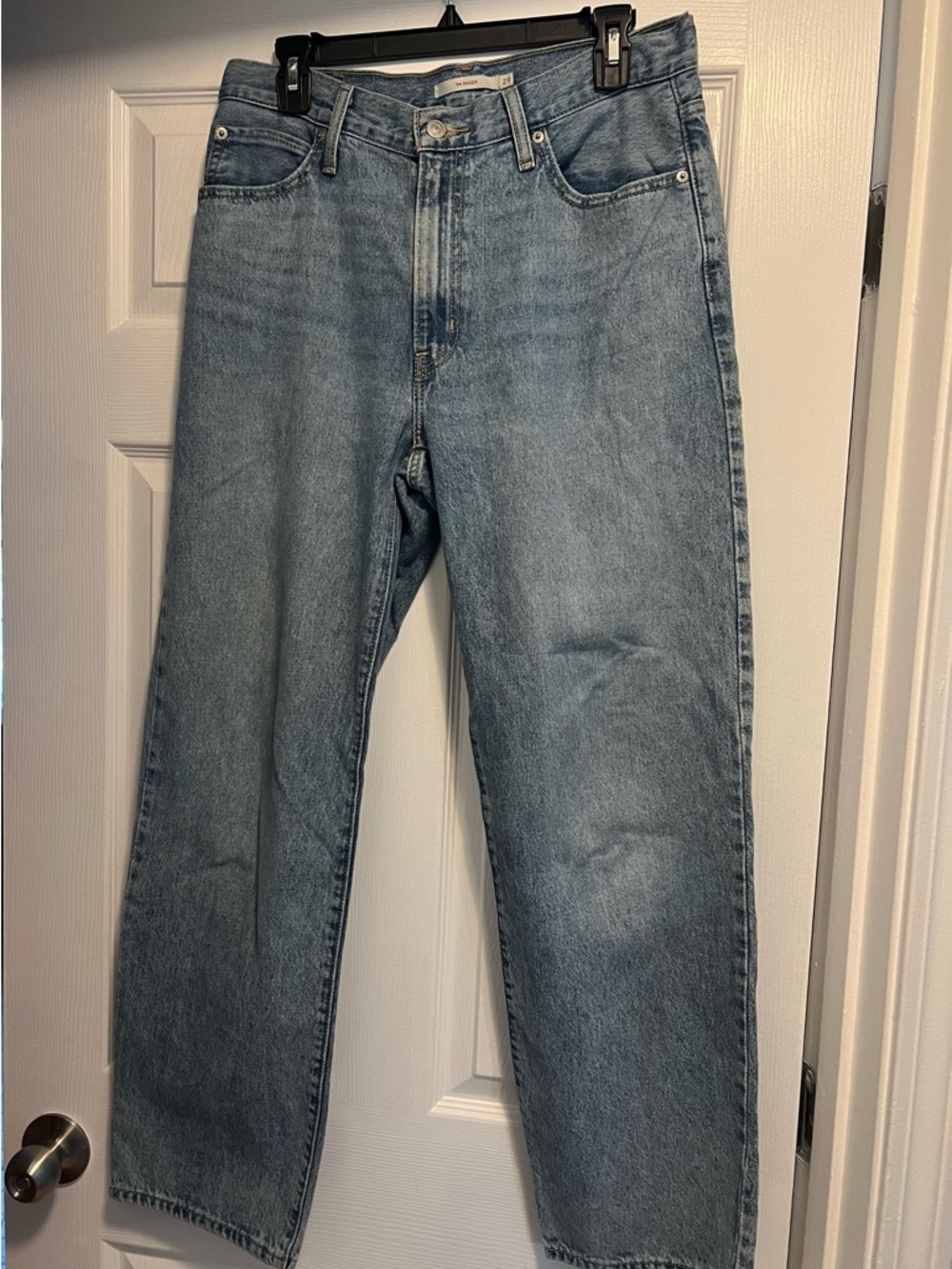 Levi's 94 baggy Women's Straight Leg Light Blue Denim Jeans